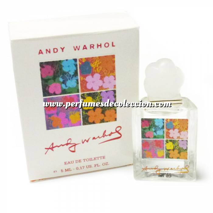 Imagen Década de los 90 (II) Flowers Eau de Toilette by Andy Warhol 5ml. (Caja grande) (Últimas Unidades) 