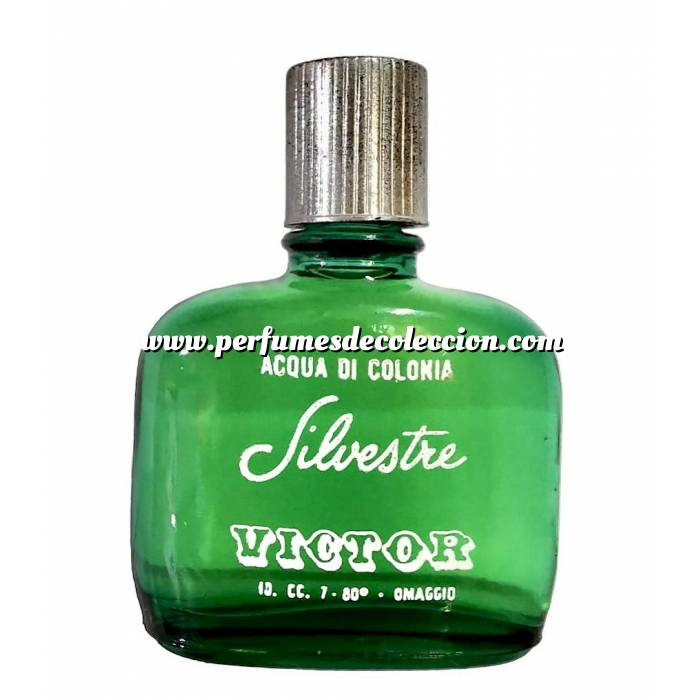 Imagen Mini Perfumes Hombre AGUA DE COLONIA SILVESTRE by Victor EDC 5 ml (En bolsa de organza) 