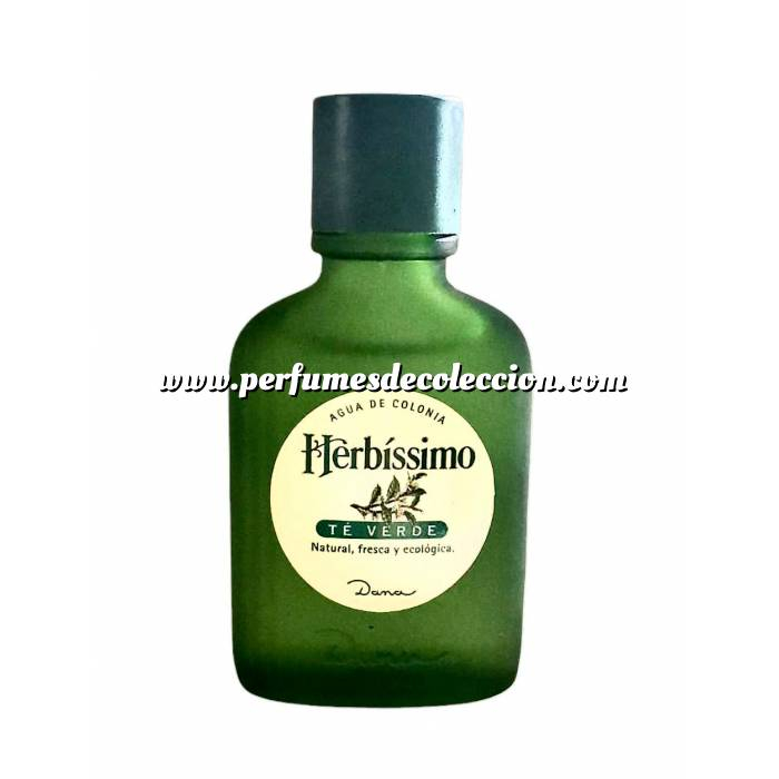 Imagen Mini Perfumes Hombre Herbíssimo Té Verde Agua de Colonia 10ml en bolsa de organza de regalo (Ideal Coleccionistas) (Últimas Unidades) 