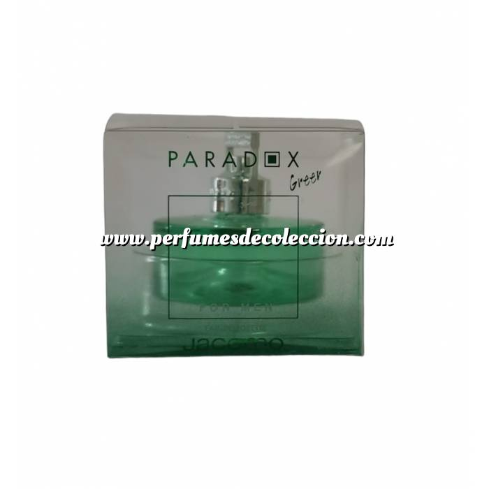 Imagen Mini Perfumes Hombre PARADOX GREEN for MEN by Jacomo EDT 5 ml 