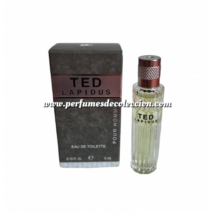 Imagen Mini Perfumes Hombre TED by Ted Lapidus EDT 5 ml en caja 