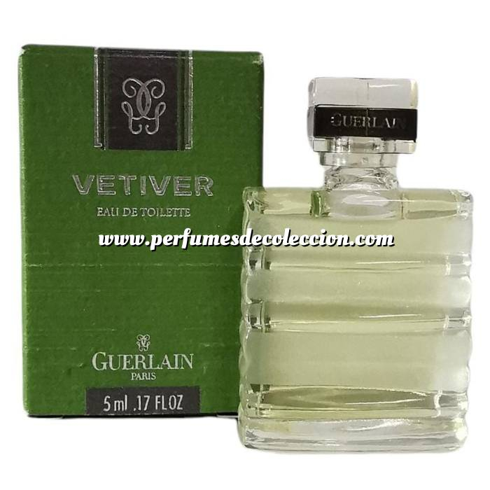 Imagen Mini Perfumes Hombre VERTIVER by Guerlain EDT 5 ml en caja 