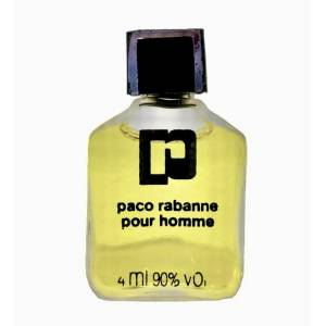 Década de los 70 - Paco Rabanne Pour Homme 4 ml. (En bolsa de organza) 