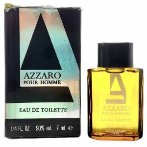 Mini Perfumes Hombre - AZZARO POUR HOMME EDT 7 ml (CAJA DEFECTUOSA) 