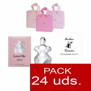 PACKS ESPECIALES - Pack 24 TOUS Love Me Silver + Bolsa TOUS + Etiqueta 